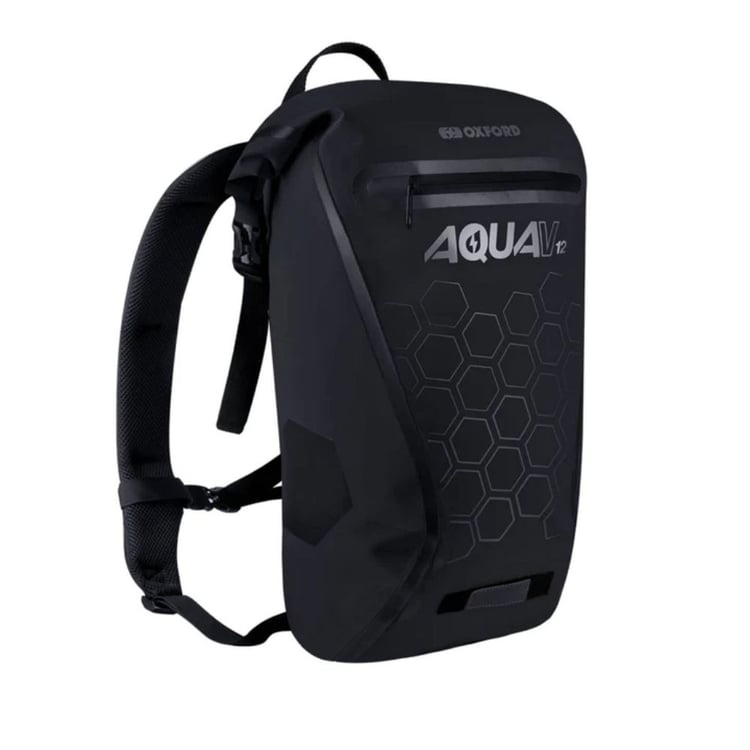 Oxford Aqua V 12 Black Backpack