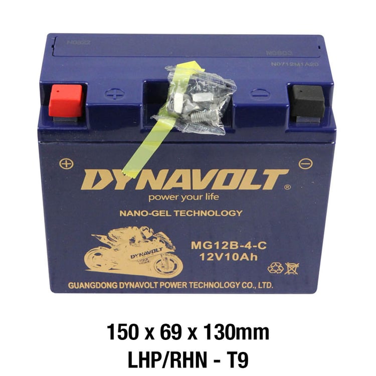 Dynavolt MG12B-4-C Nano-Gel Battery