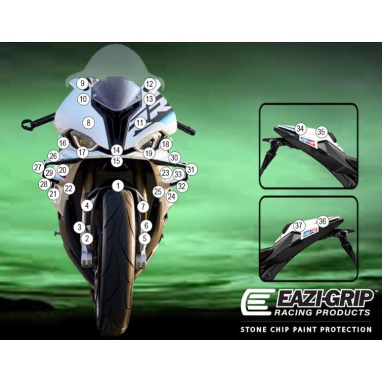 Eazi-Guard BMW S1000RR 2023 Gloss Paint Protection Film