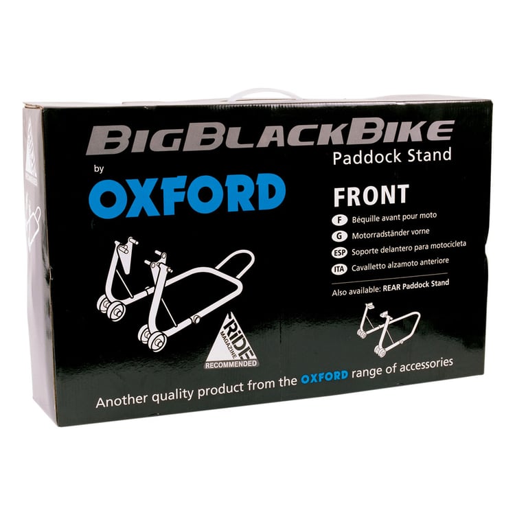 Oxford Big Black Front Paddock Stand