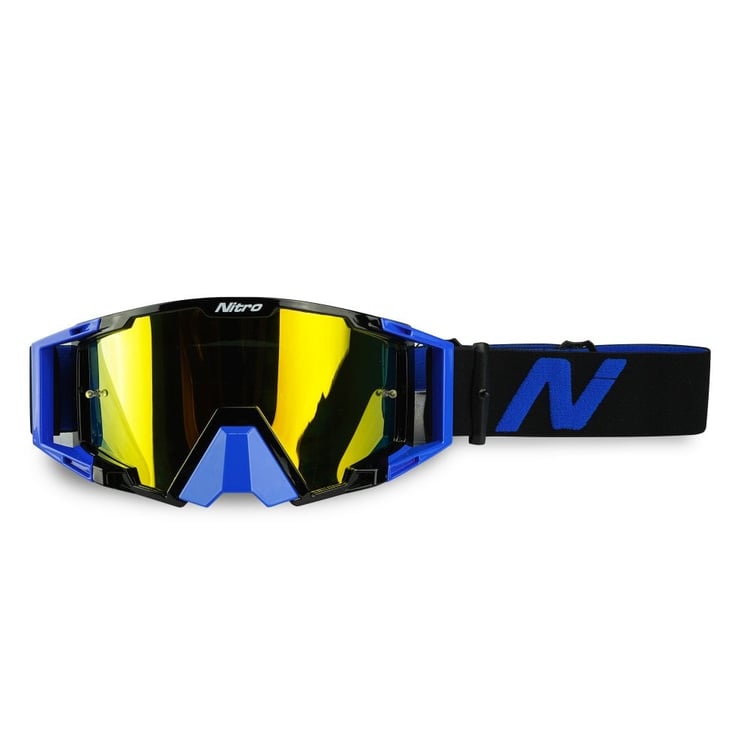 Nitro NV-100 Blue Diamond Blue/Black MX Goggles