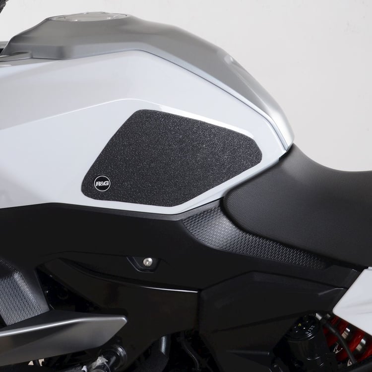 R&G BMW F900 XR Black Tank Traction Grips