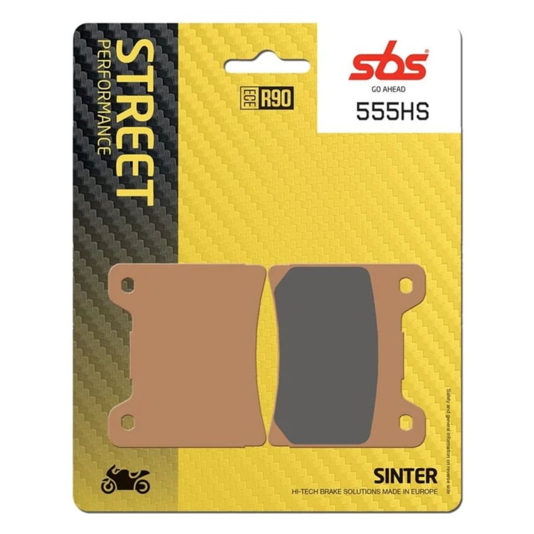 SBS Sintered Road Front Brake Pads - 555HS
