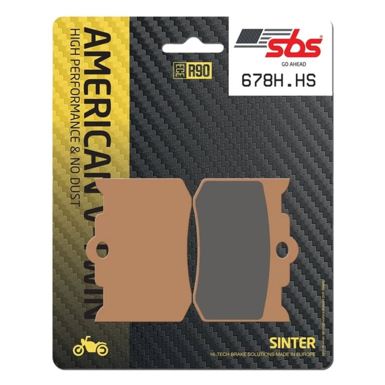 SBS HD Sintered Road Front Brake Pads - 678H.HS