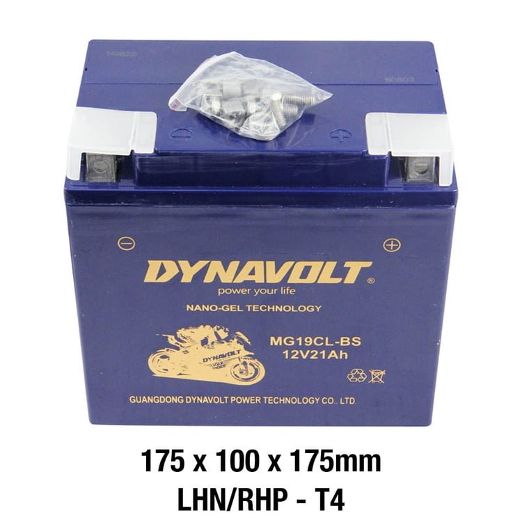Dynavolt MG19CL-BS Nano-Gel Battery