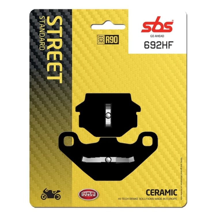 SBS Ceramic Front / Rear Brake Pads - 692HF