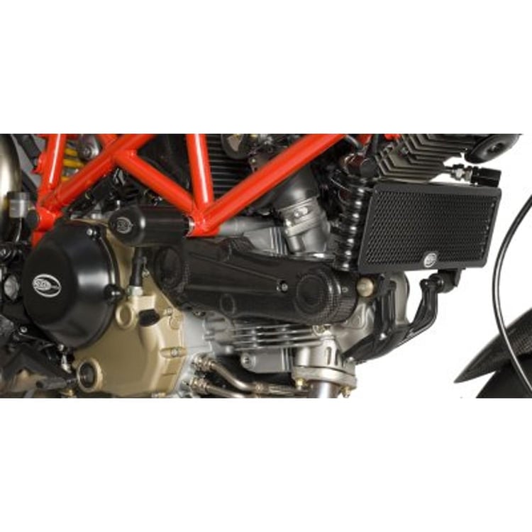 R&G Ducati Hypermotard 1100 (Evo Edition) Black Oil Cooler Guard