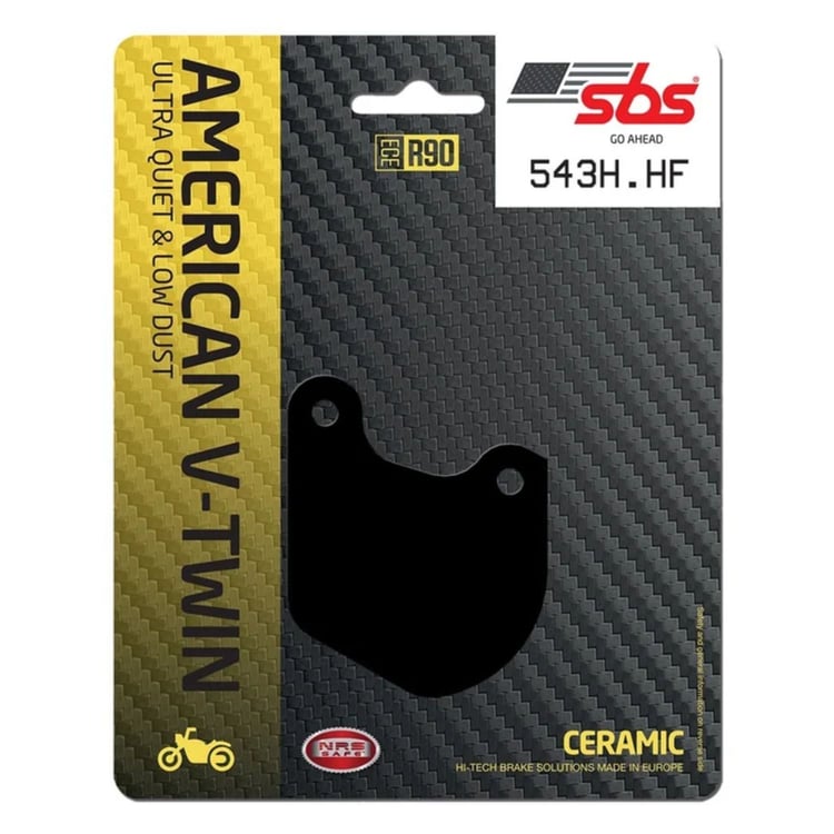 SBS HD Ceramic Front / Rear Brake Pads - 543H.HF