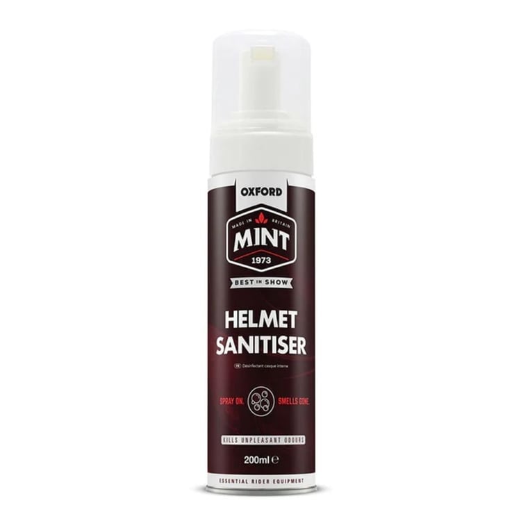 Oxford Mint 200ml Helmet Sanitiser Foam