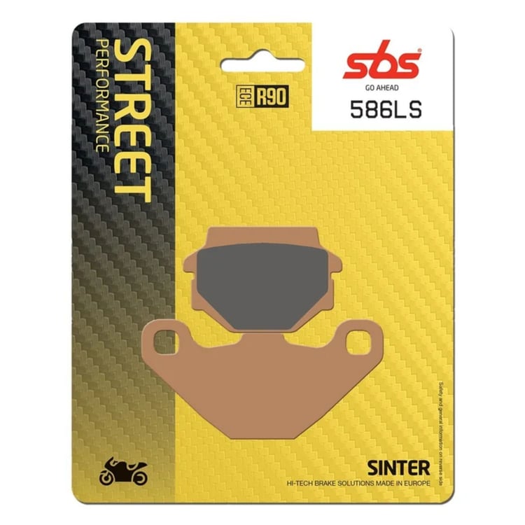 SBS Sintered Road Rear Brake Pads - 586LS