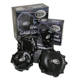 R&G Kawasaki Ninja 250 Black Engine Case Cover Kit