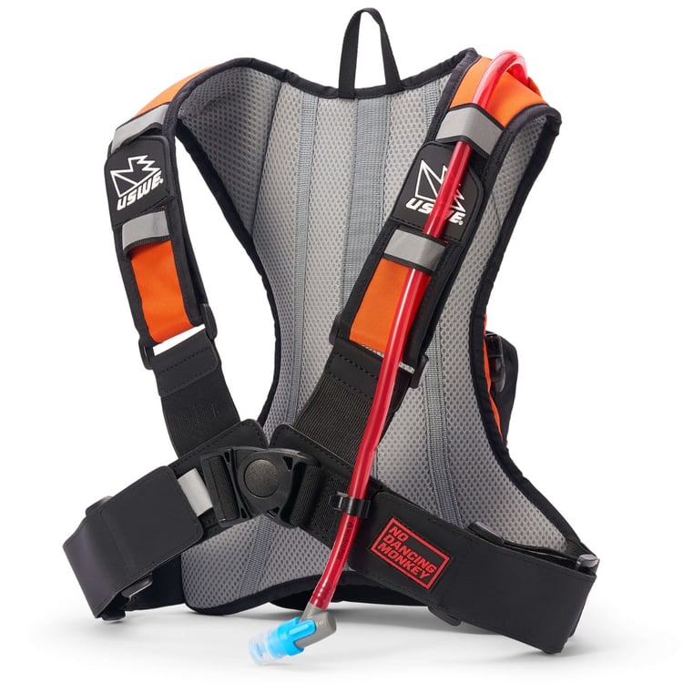 USWE Ranger 3L Black/Orange Hydration Backpack