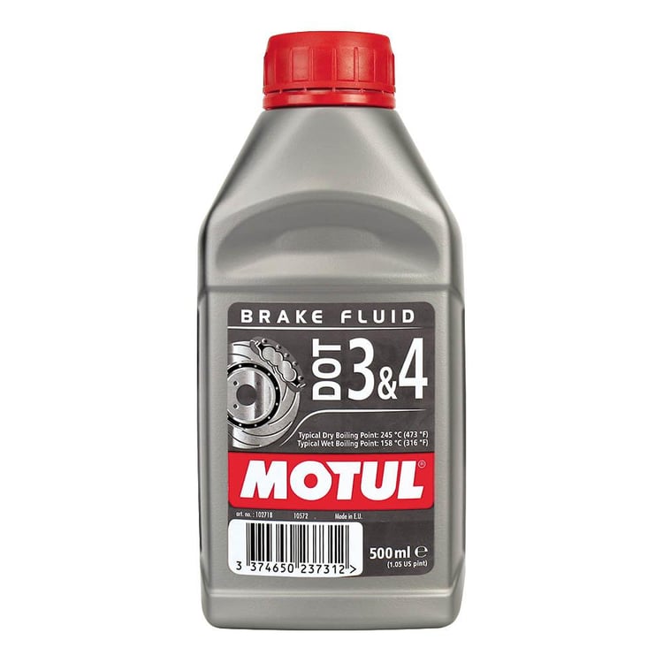 Motul Dot 3 & 4 Brake Fluid - 500ml