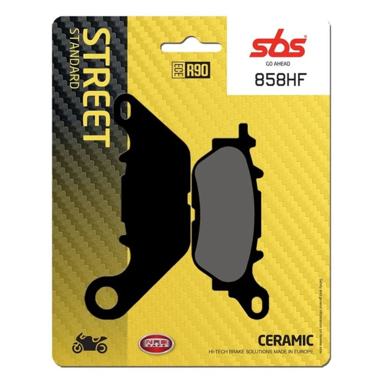 SBS Ceramic Front / Rear Brake Pads - 858HF