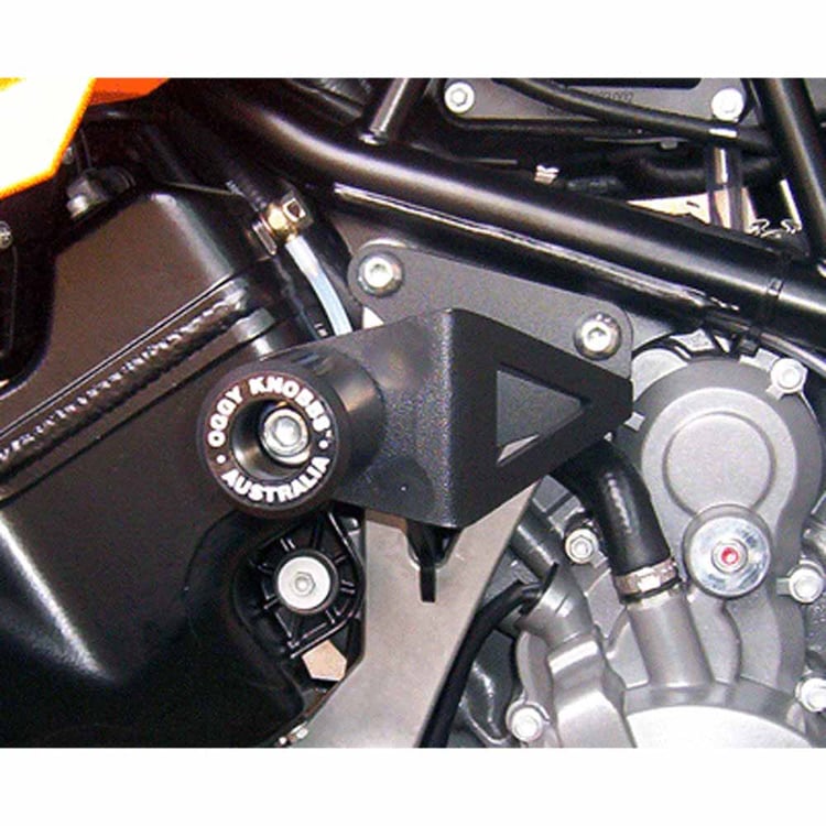 Oggy Knobbs KTM 990 Superduke 05-13 Black Frame Sliders