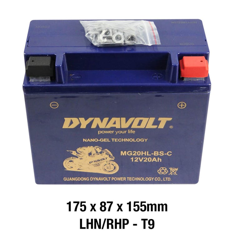 Dynavolt MG20HL-BS-C Nano-Gel Battery