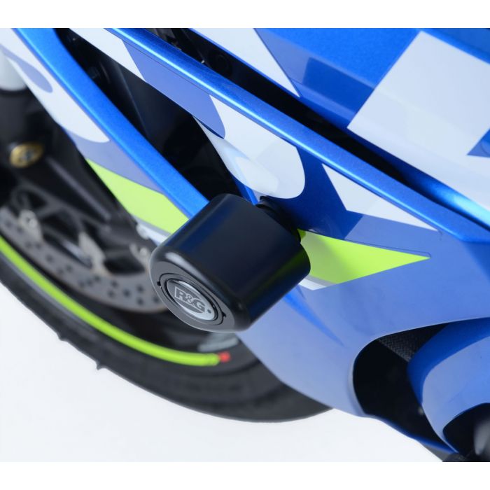 R&G Suzuki GSX-R1000/GSX-R1000R Black Aero Crash Protectors