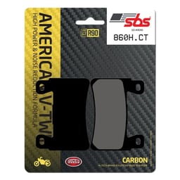 SBS HD Carbon Tech Road Front / Rear Brake Pads - 860H.CT