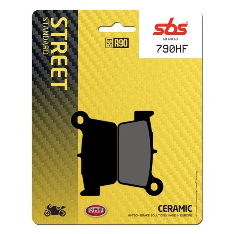 SBS Ceramic Front / Rear Brake Pads - 790HF