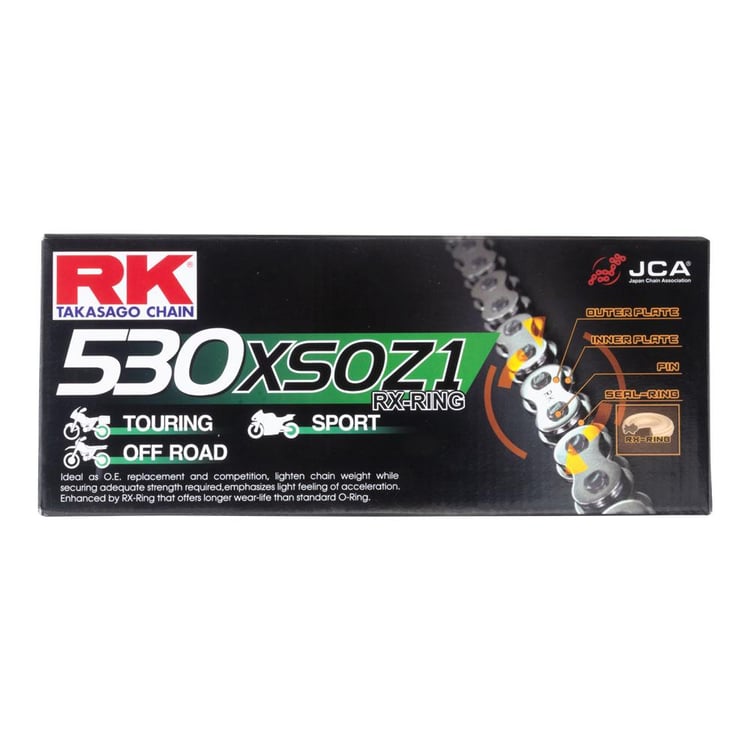 RK 530XSOZ1 114 Link Chain