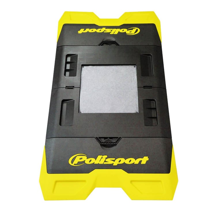 Polisport Yellow/Black Foldable Bike Mat