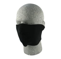 Zan Headgear Solid Black Half Mask