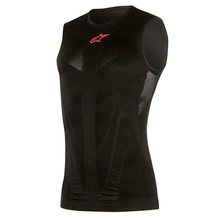 Alpinestars Black/Red Tech Tank Summer