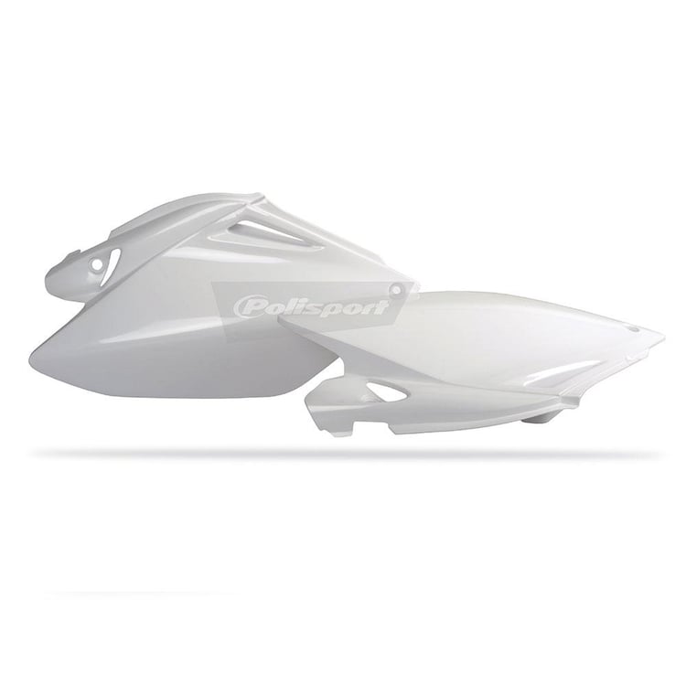 Polisport Honda CRF250R 06-09 White Side Covers