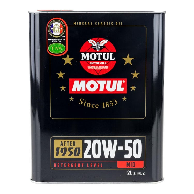 Motul Classic 20W 50 Oil - 2L