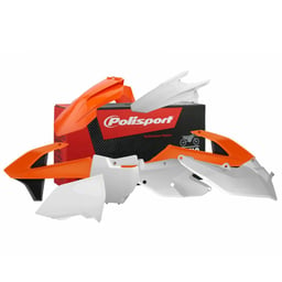 Polisport KTM SX/SX-F 16-18 Orange/White MX Plastic Kit