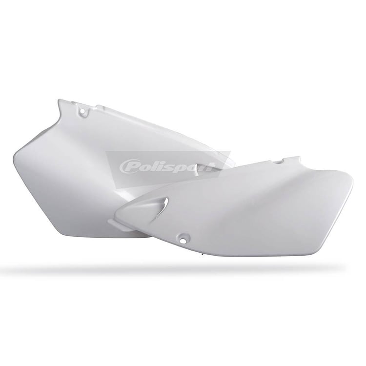 Polisport Yamaha YZ125/250 96-01 White Side Covers