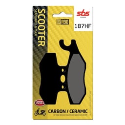 SBS Ceramic Scooter Front / Rear Brake Pads - 187HF