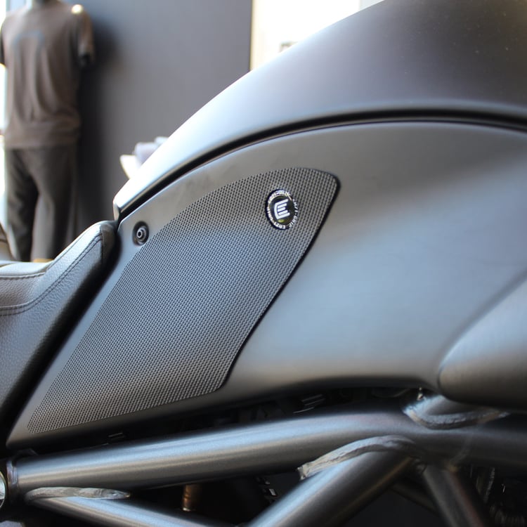 Eazi-Grip PRO Ducati Diavel Black Tank Grips