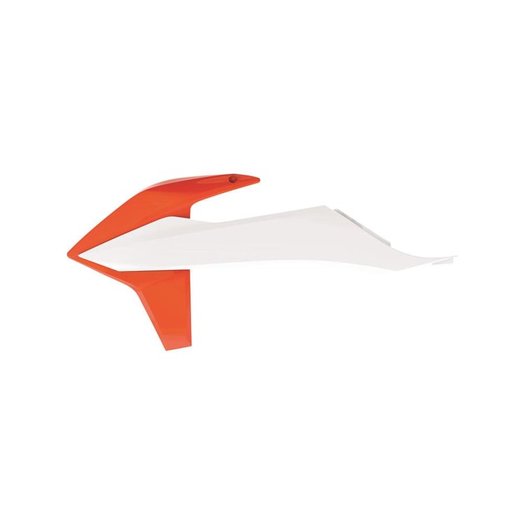 Polisport KTM SX/SXF 2019 Orange/White Radiator Shrouds