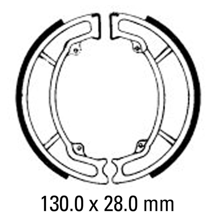 Ferodo FSB772 Brake Shoe Set