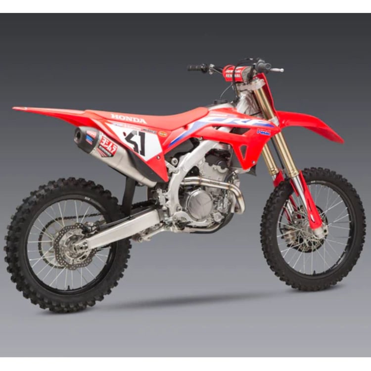 Yoshimura RS-12 Honda CRF250R/RX Stainless Full Exhaust System