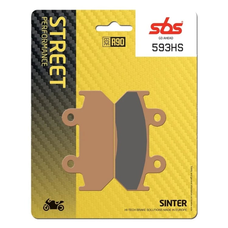 SBS Sintered Road Front Brake Pads - 593HS