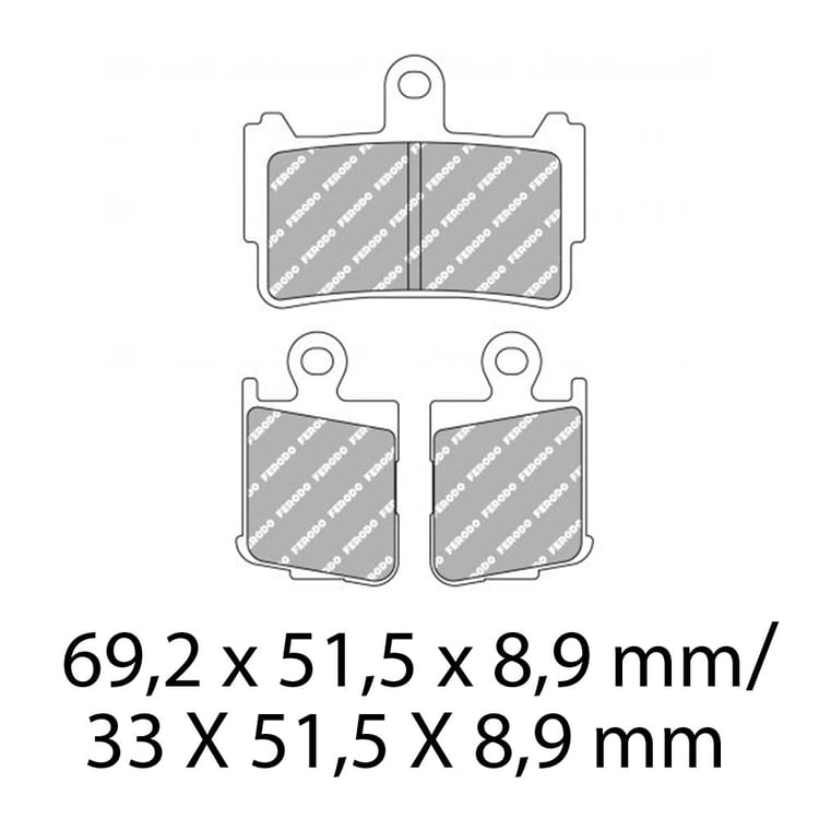 Ferodo FDB2259ST Brake Pads