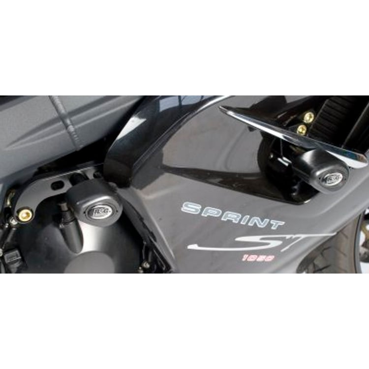 R&G Triumph ST/GT Black Aero Crash Protectors