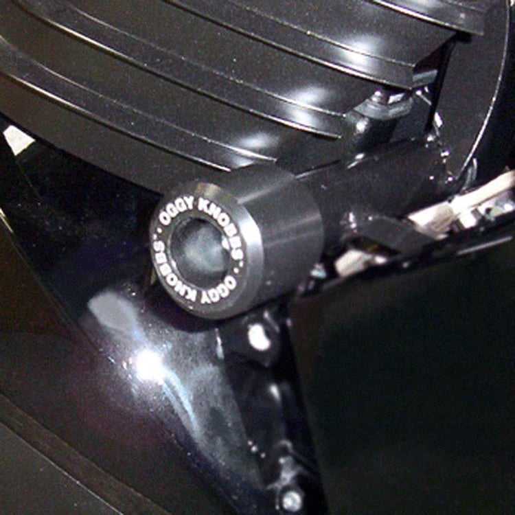Oggy Knobbs Kawasaki ZX14 Ninja 06-11 Black Frame Slider Kit