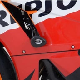 R&G Honda CBR600RR Black Aero Crash Protectors (No Cut)