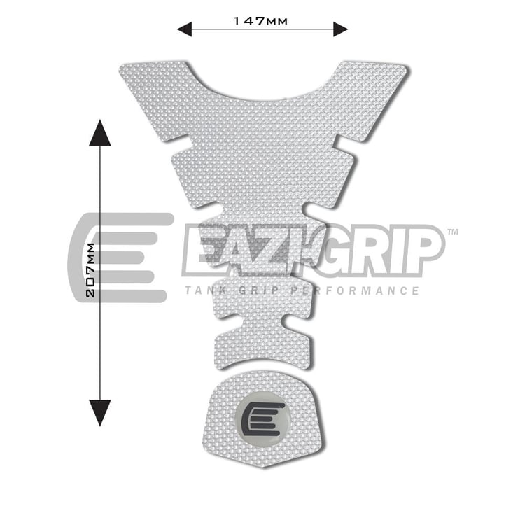 Eazi-Grip PRO Centre H 147mm x 207mm Clear Tank Pad