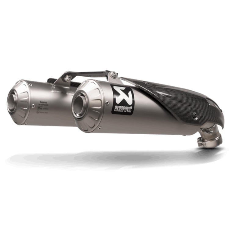 Akrapovic Ducati Scrambler 1100 Titanium Slip-On Exhaust System