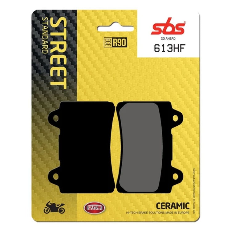 SBS Ceramic Front / Rear Brake Pads - 613HF